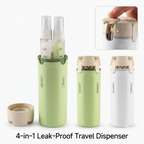 4-in-1 Leak-Proof Travel Dispenser