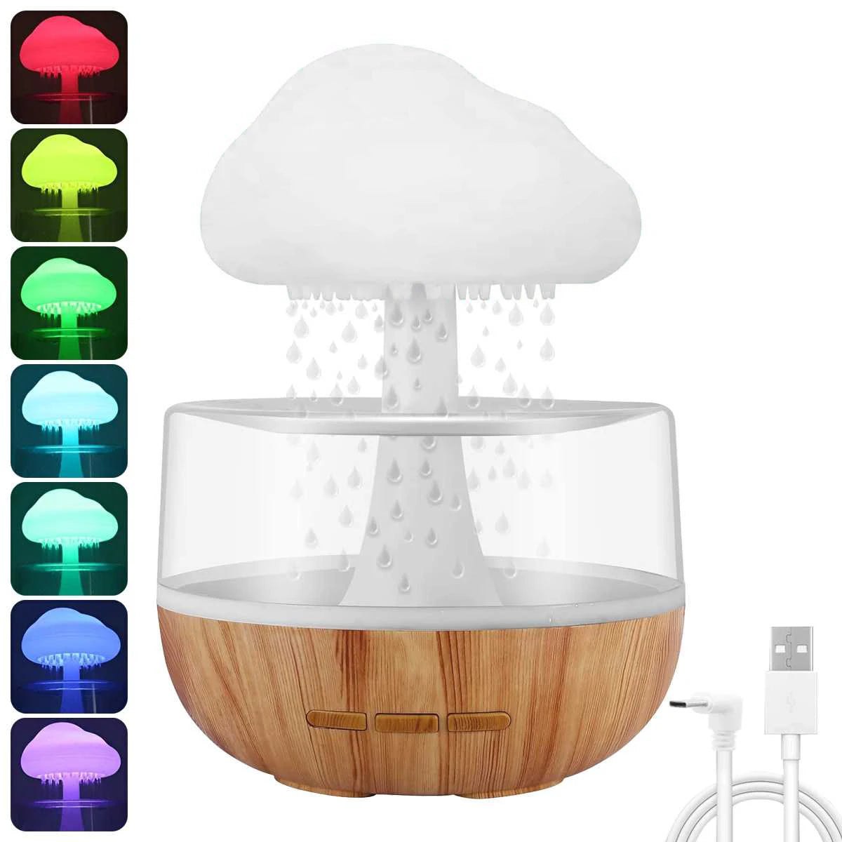 Rain Cloud Humidifier Rain Colorful