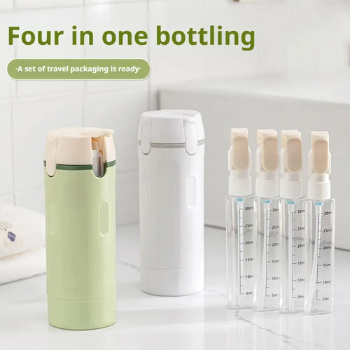 4-in-1 Leak-Proof Travel Dispenser