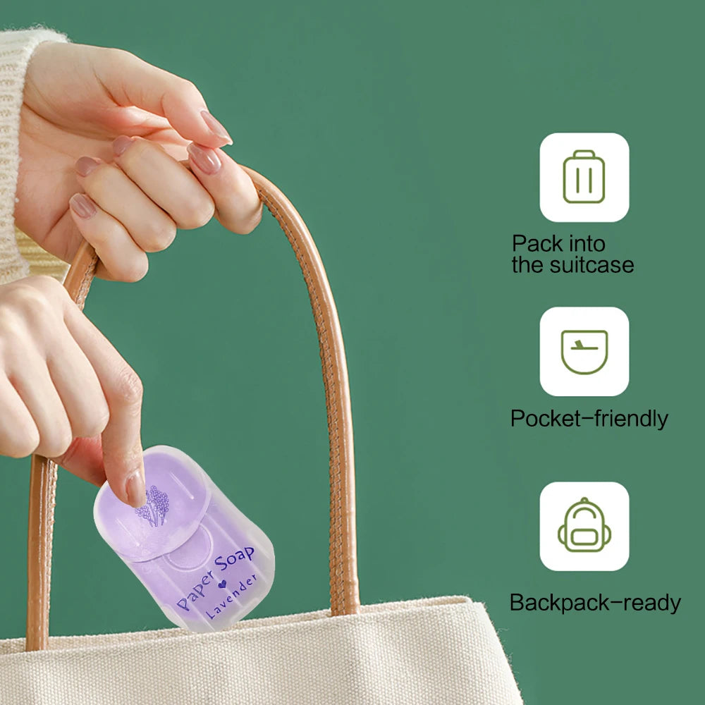 Portable Dissolving Cleanser Wipes